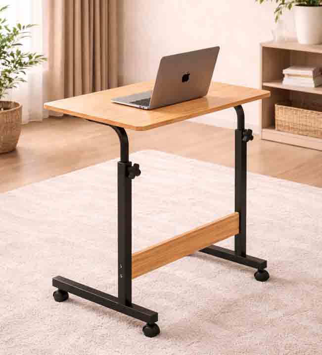 Single Layer Adjustable Table-Wood